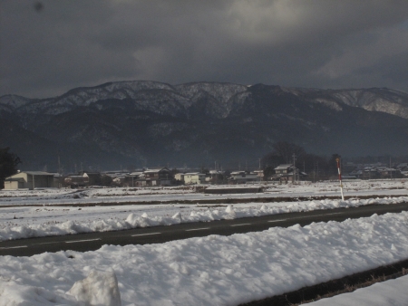 雪の箱館山